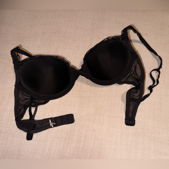 Lily of France Black Rose Bra - Picture 5 of 5